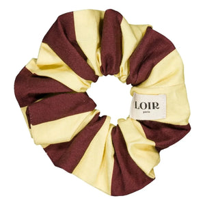 Loir - Chouchou Lou Two-Tone Striped Organic Cotton | Burgundy