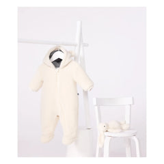 Petit Bateau - Pilote Sherpa Kulaklar | Ekru
