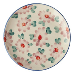Rice - Floral Ceramic Dessert Plate | Pink