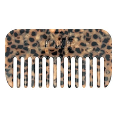 Peignée - Leopard Travel Comb