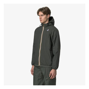 K-way - Windbreaker Le Vrai 4.0 Claude Ripstop Recycled Fibers | Dark Green