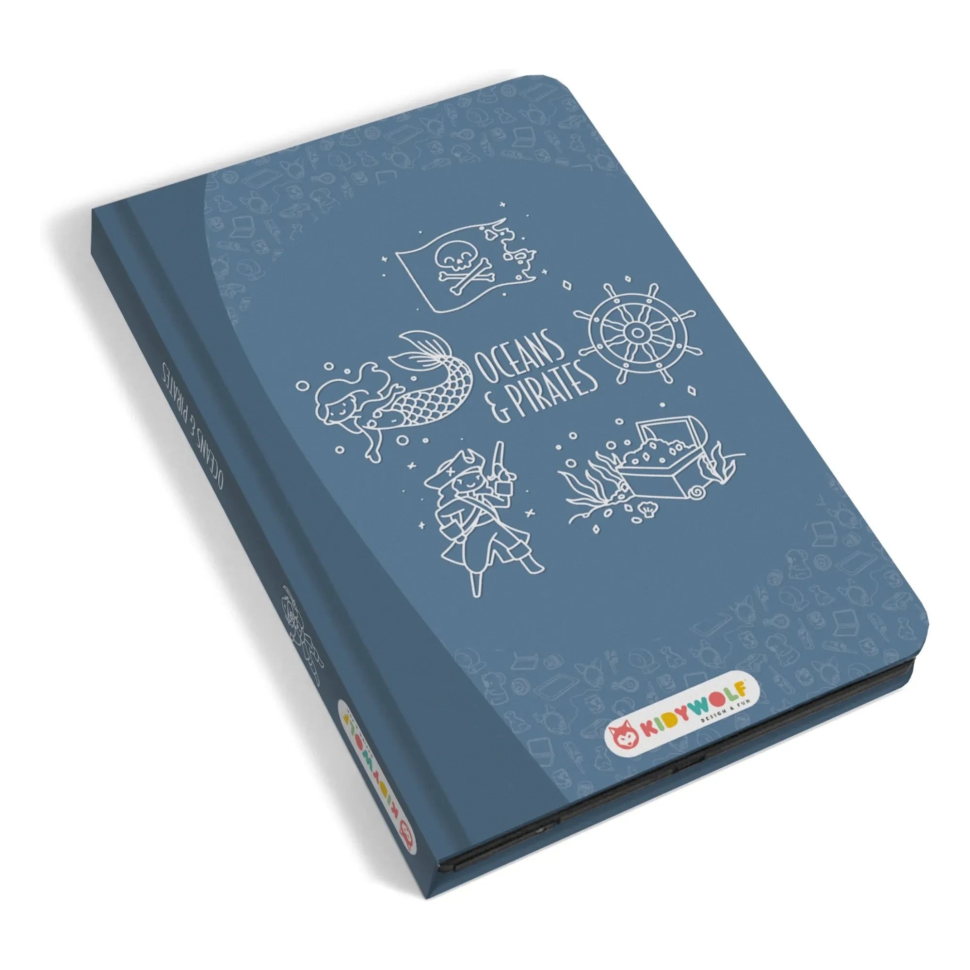 Kidywolf - Kidydraw Mini Drawing Board | Blue