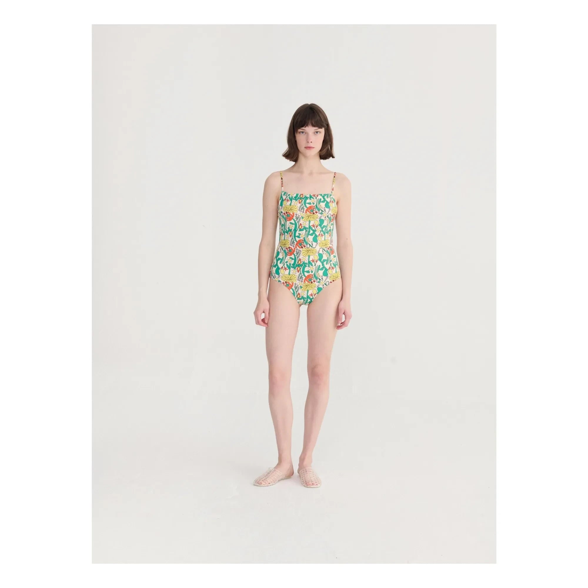 Bobo Choses - Color Herbalist One-Piece Swimsuit | Green