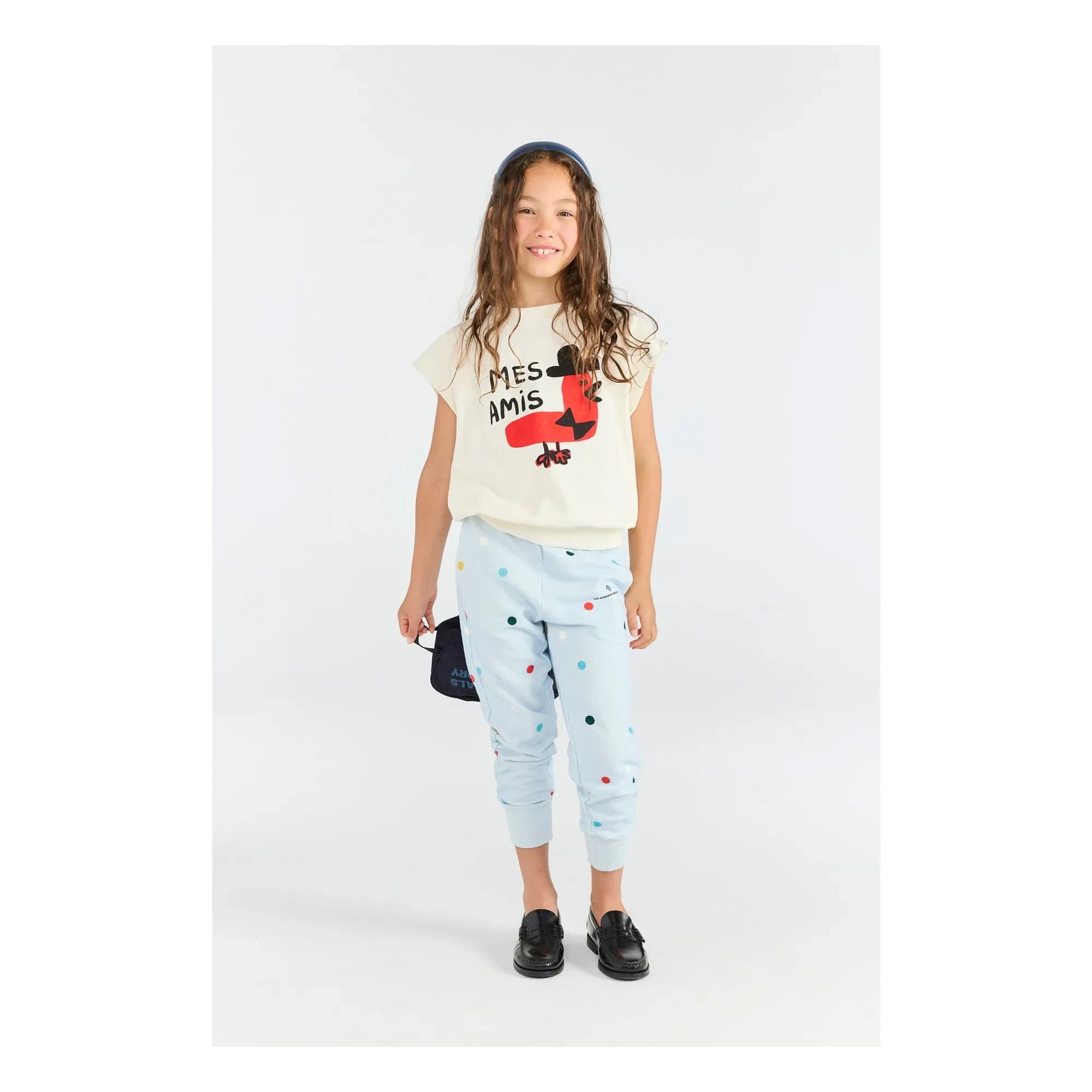 The Animals Observatory - Dotted Panther Jogger | Light Blue