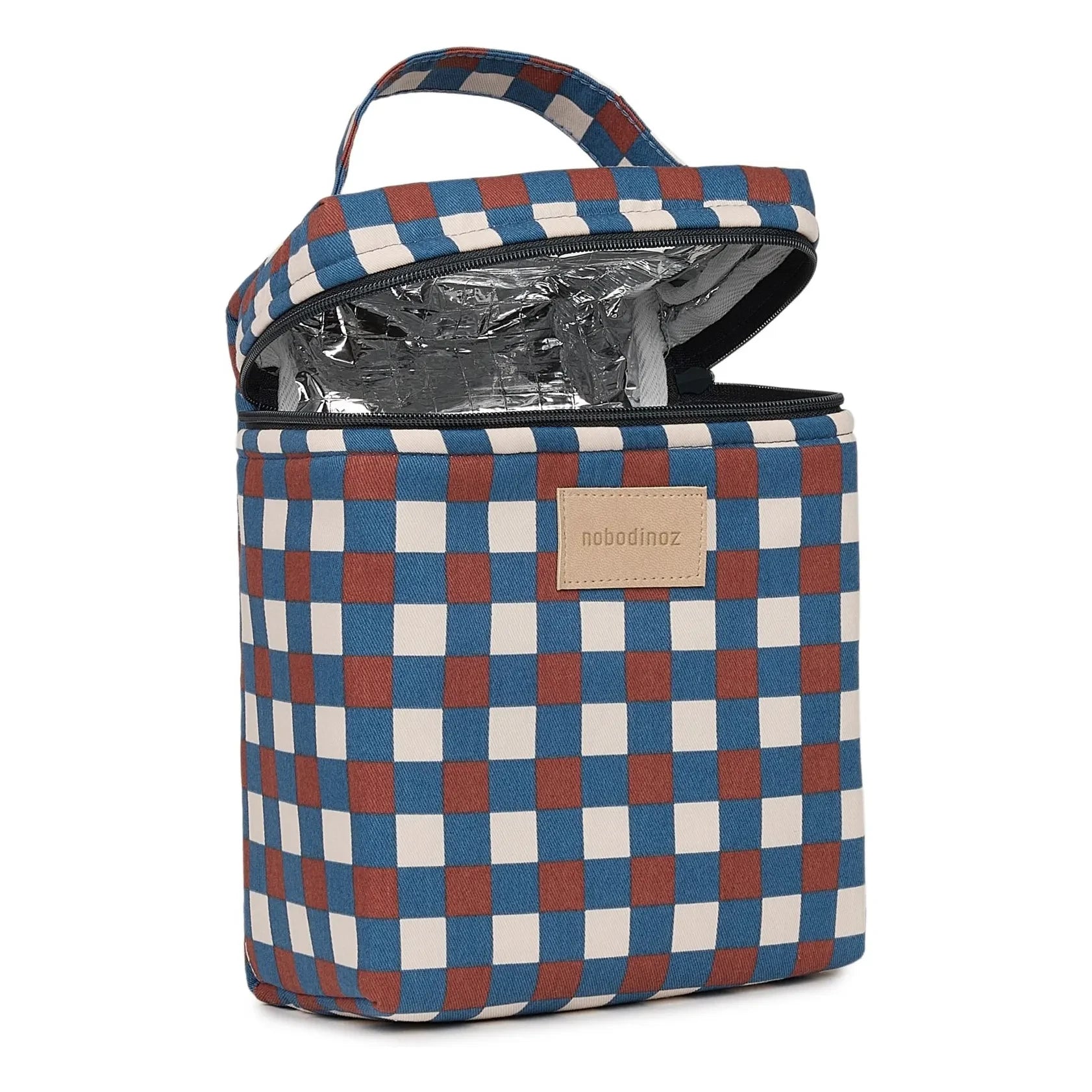 Nobodinoz - Hyde Park Mosaic heat-insulated lunch bag | Blue