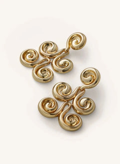 Jenny Bird - Mega Nico Earrings | Gold