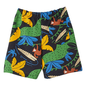 Fabula - Bermuda Molleton Jungle | Black