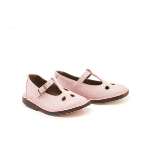 Pèpè - Heeled Shoes with Buckle Detail | Pink