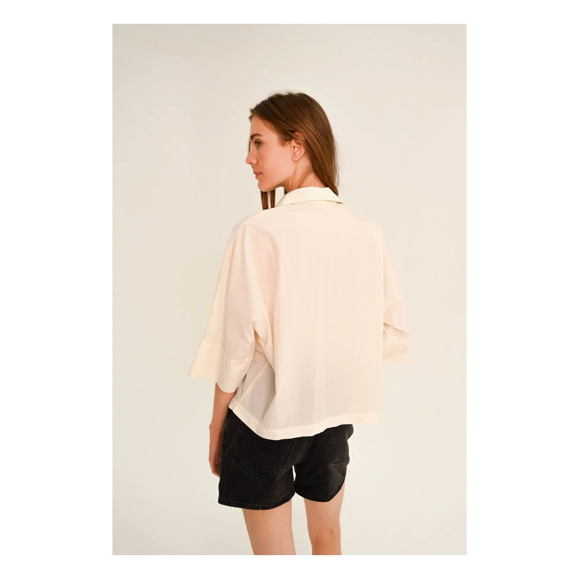 Sacrécoeur - Jodie Poplin shirt | Off-white