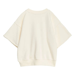 True Artist - Short Sleeve Sweatshirt N°13 Organic Cotton | Cream