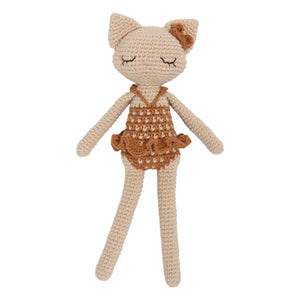 Patti Oslo - Doudou Camille Cat | Brown