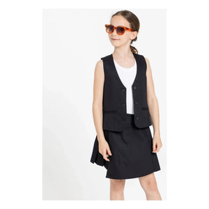 Finger in the nose - Sterling Asymmetric Skirt | Black
