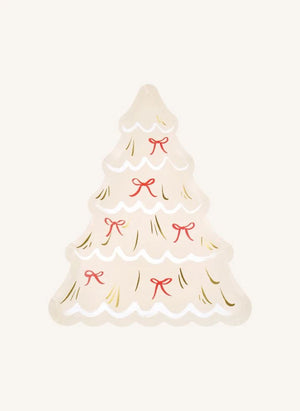 Meri Meri - Christmas Tree Plates - Set of 8