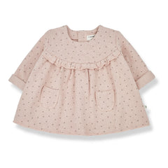 1+ in the family - Elke Recycled Material Dress | Light Pink
