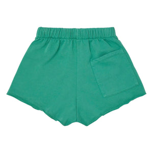 Main Story - Cropped Jogger Shorts Organic Cotton | Green