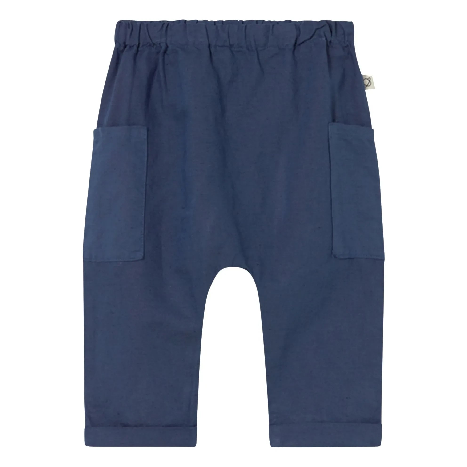 Cozmo - Evan Linen Pants | Navy Blue