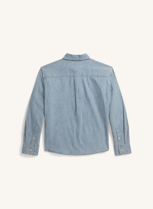 Ralph Lauren - 4-Button Logo Shirt | Blue