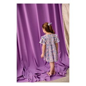 Louise Misha - Siloe Organic Cotton Dress | Purple