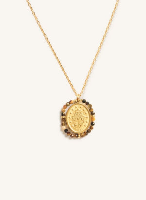 Palas - Santa Maria Precious Necklace | Oeil de Tigre