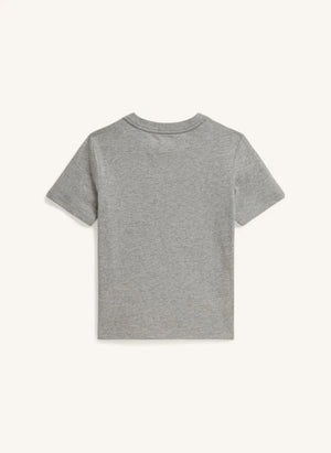 Ralph Lauren - Polo Bear Okula Dönüş Tişörtü | Gri