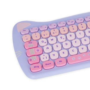 Legami - Wireless Mouse and Keyboard Set - Meow