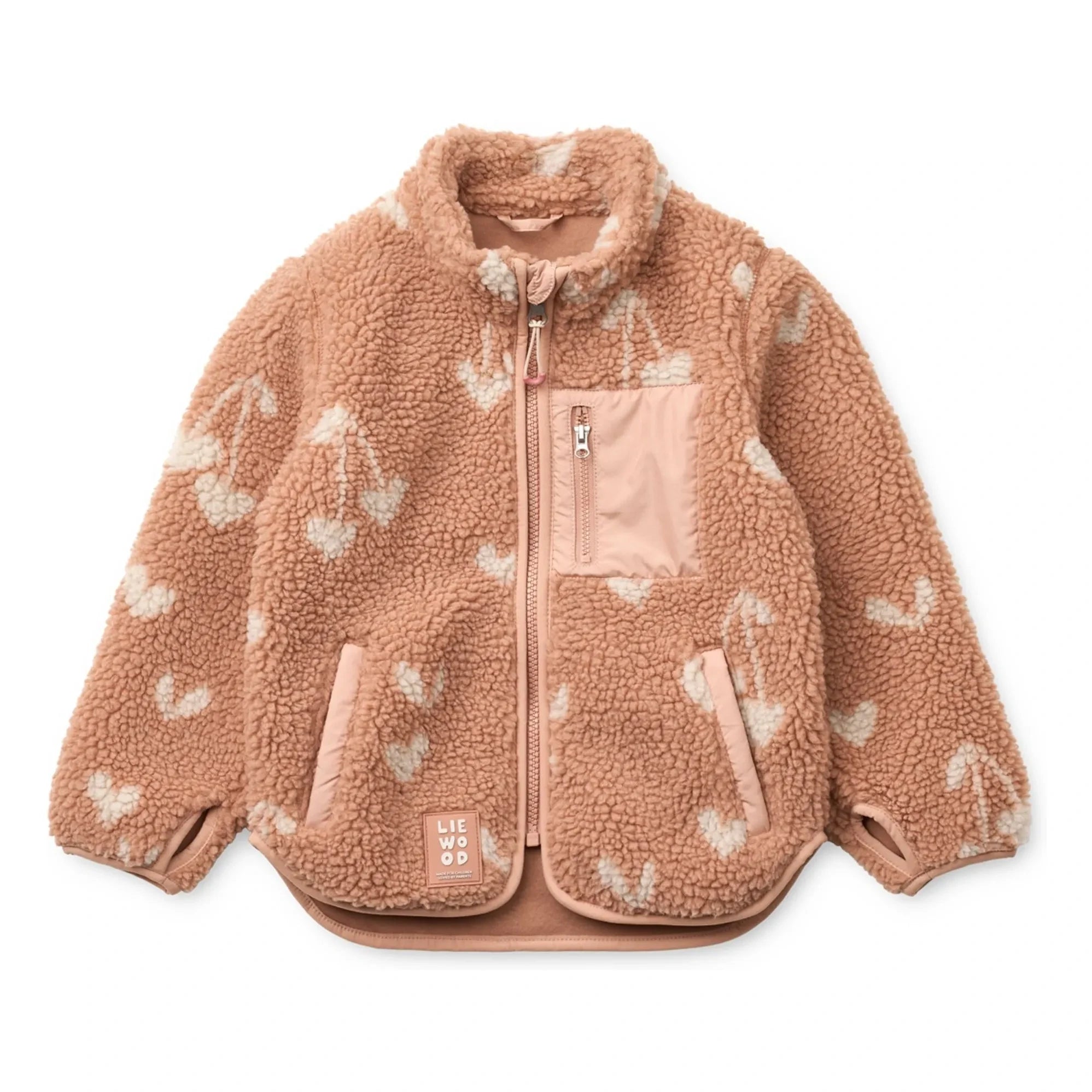 Liewood - Nolan Sherpa Jacket Recycled Fiber Fill | Pink
