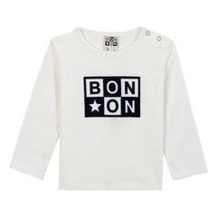 Bonton - Cab Logo T-Shirt | Ecru