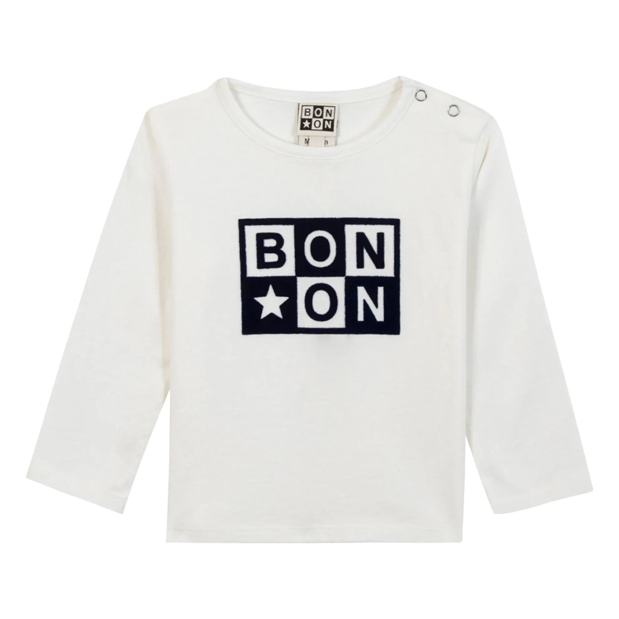 Bonton - Cab Logo T-Shirt | Ecru