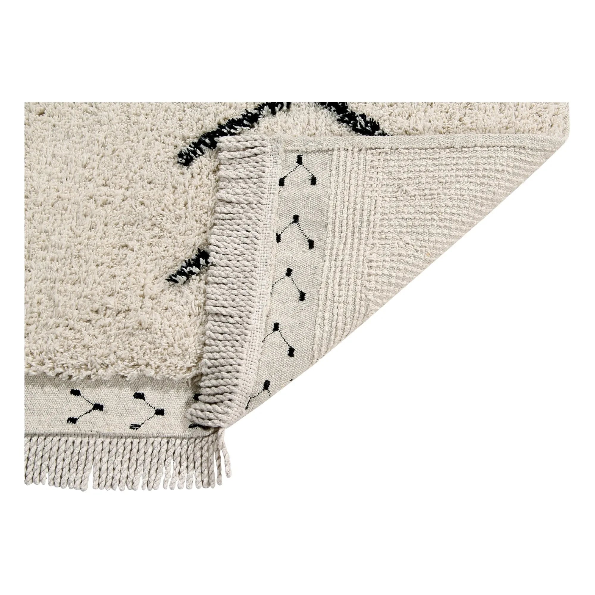 Lorena Canals - Rhombs Berber Rug | Beige