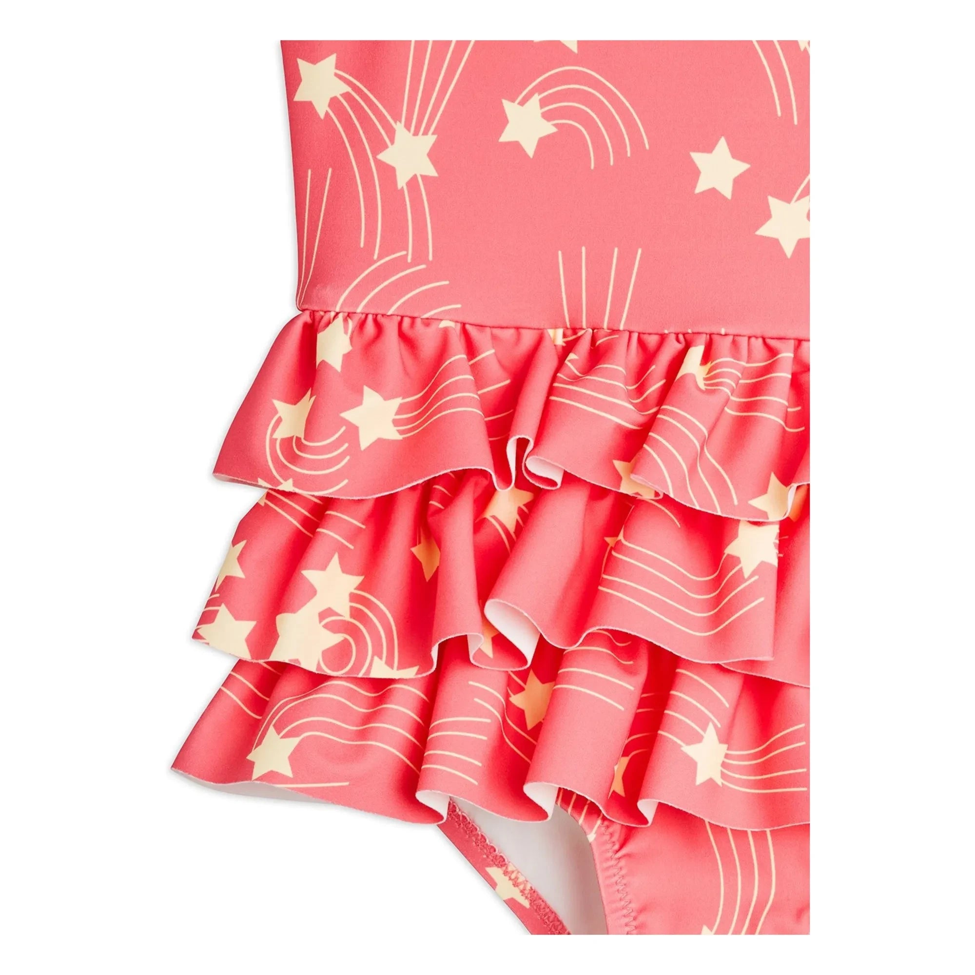 Mini Rodini - Flying Stars Recycled Fibres Swimsuit | Pink