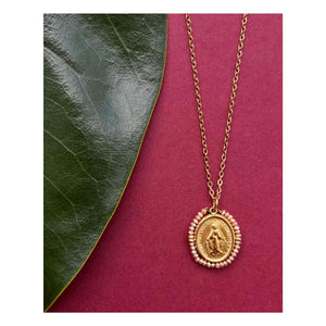 Palas - Santa Maria Glossy Necklace | Peach