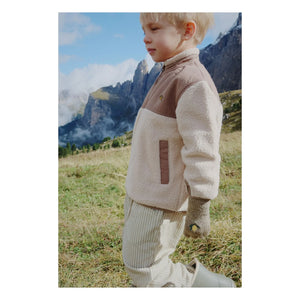 Konges Sløjd - Flynn Recycled Fiber Sherpa Jacket | Beige