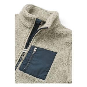 Liewood - Nelson Recycled Fiber Sherpa Jacket | Oatmeal