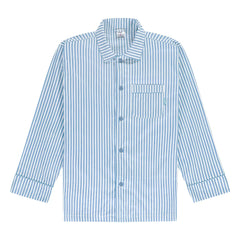 Pockies - Striped Pajama Shirt | Blue