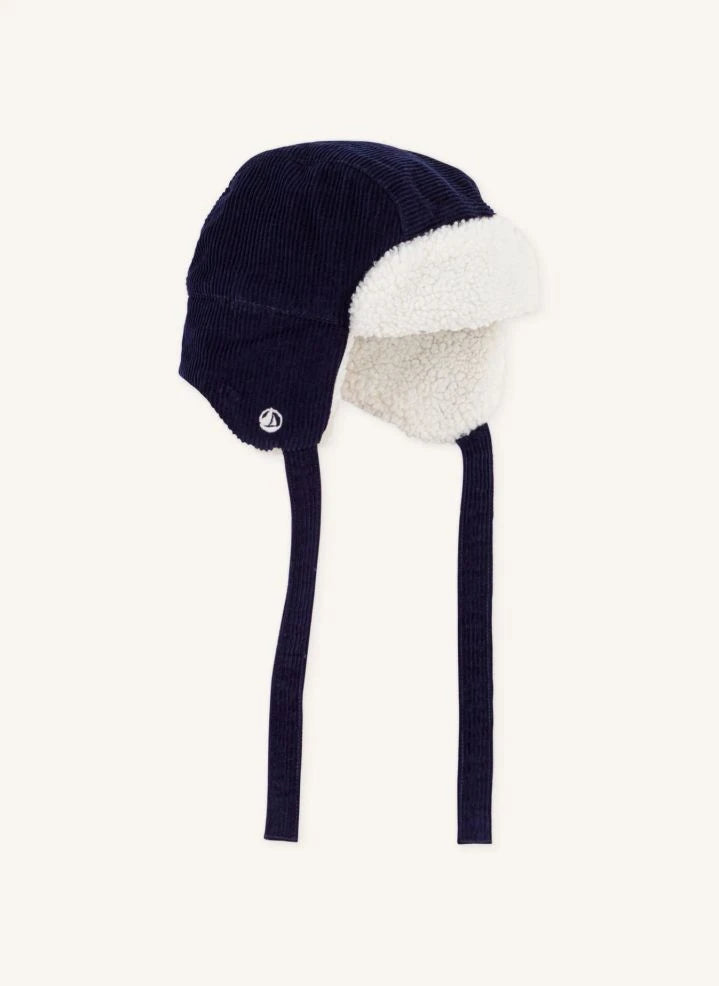 Petit Bateau - Chapka Sherpa style | Midnight blue