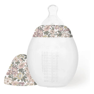 Elhée - Honey Dew Medical Silicone Baby Bottle and Physiological Pacifier - Elhée x Liberty | Powder Pink