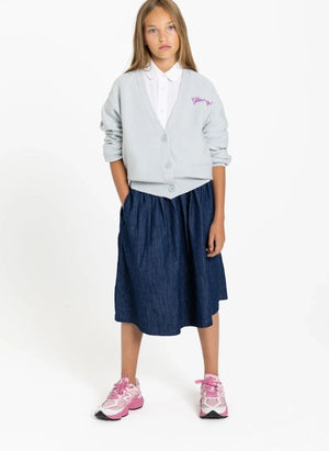 Smallable Kid - Tina Denim Skirt | Raw Denim