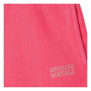 American Vintage - Izubird Elastik Jogger | Floresan pembe