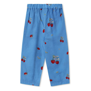 Fliink - Apple Strawberry Pants | Sky Blue