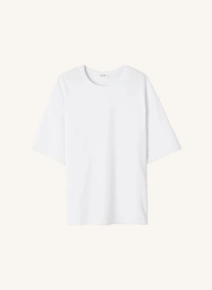 American Vintage - Fizvalley Cotton T-Shirt | White