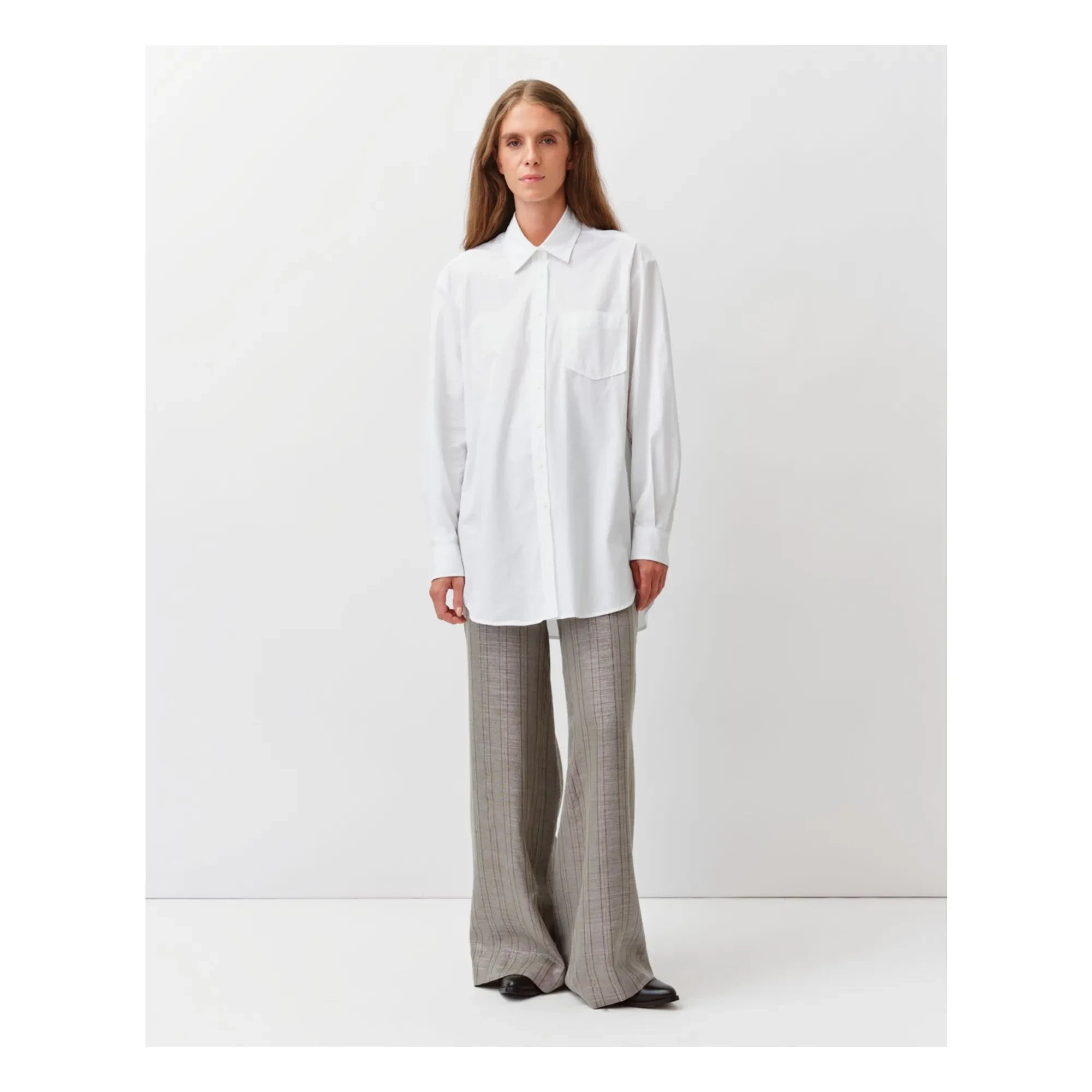Diega - Camela Shirt | White