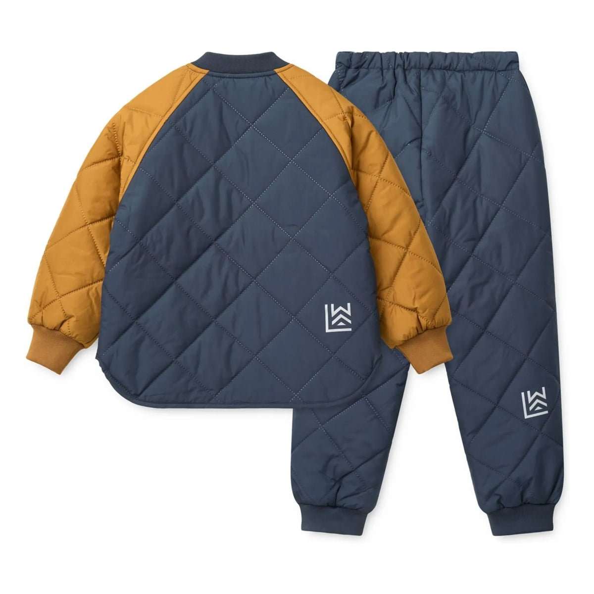 Liewood - Zella Recycled Fiber Thermal Set | Navy
