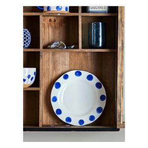 Bloomingville - Linora dessert plates - Set of 3 | Blue