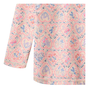 Wheat - Dilan Fleuri Recycled Fiber UV Protection T-Shirt | Light Pink
