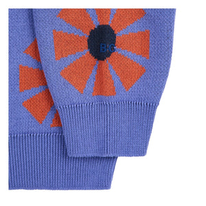 Bobo Choses - Kaleidoscope Organic Cotton Sweater | Purple