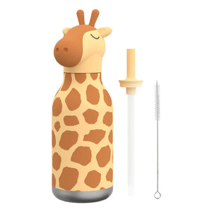 Asobu - Giraffe paslanmaz çelik su şişesi | Turuncu