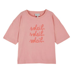 Emile et Ida - Soleil Organic Cotton T-shirt | Pink