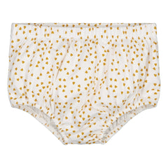 Rose in April - Tosca Jersey Mini Heart Bloomers | Mustard