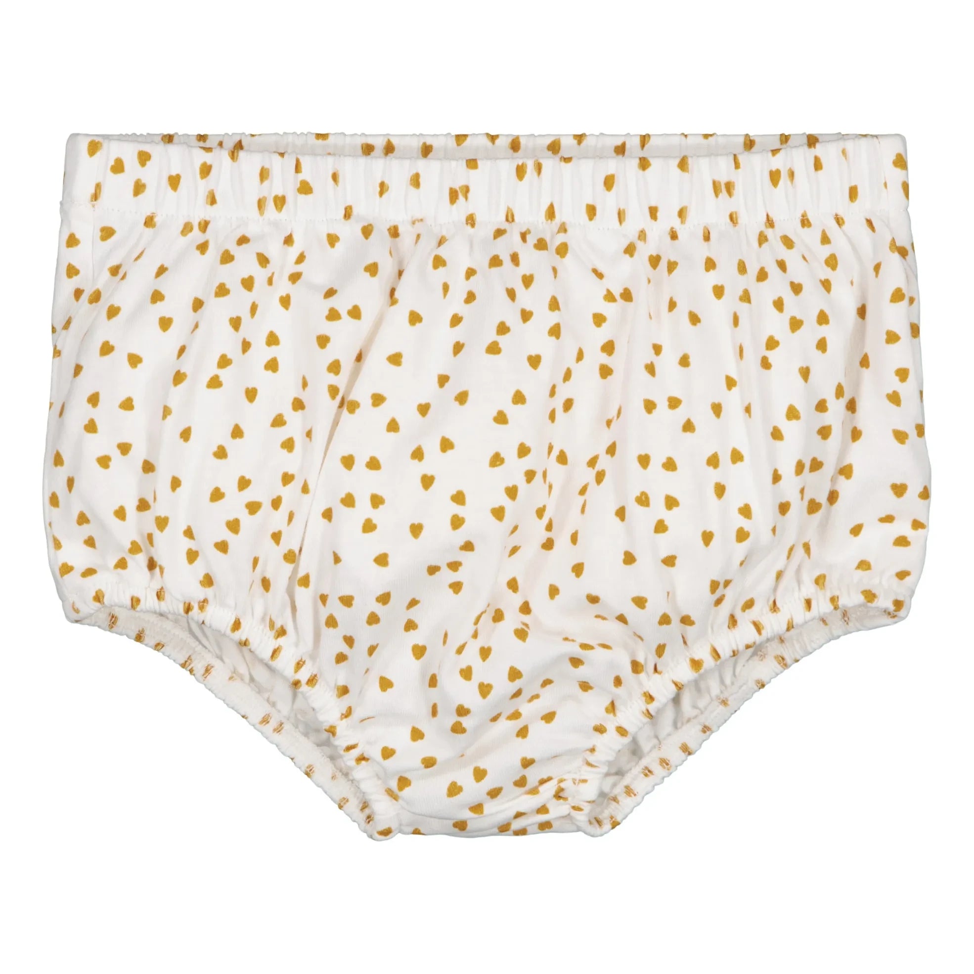 Rose in April - Tosca Jersey Mini Heart Bloomers | Mustard