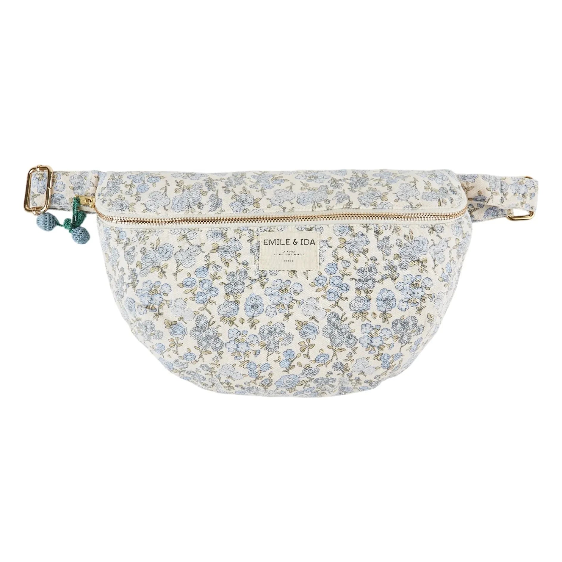 Emile et Ida - Blue Cotton Printed Banana